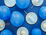 Plates, light blue, 18cm (1 pkt / 6 pc.)