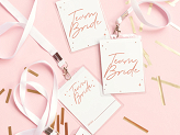 Team Bride Badge, 8,7x12,5cm (1 pkt / 4 pc.)