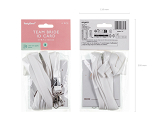 Team Bride Badge, 8,7x12,5cm (1 pkt / 4 pc.)
