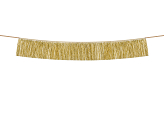 Fringe garland, gold