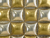 Foil balloon curtain double-sided Square, gold-silver, 35 x 35 cm (1 pkt / 4 pc.)