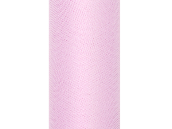 Tulle Plain, light pink, 0.3 x 9m
