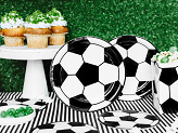 Plates Football, mix, 18cm (1 pkt / 6 pc.)