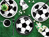 Plates Football, mix, 18cm (1 pkt / 6 pc.)