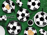 Plates Football, mix, 18cm (1 pkt / 6 pc.)