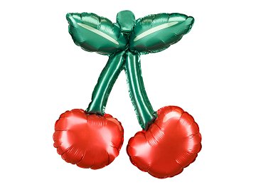 Foil Balloons Cherries for Garlands, 28x31 cm, mix (1 pkt / 3 pc.)