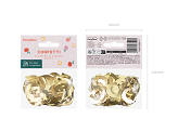 Confetti Horseshoes, gold, approx 15g