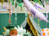 Foil balloon Pterodactyl,120x62 cm, mix