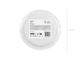 Paper Plates, beige, 18 cm (1 pkt / 6 pc.)