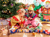 Advent calendar Santa's Sled, mix