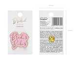 Enamel pin Bride's Babes, 3.5x3cm