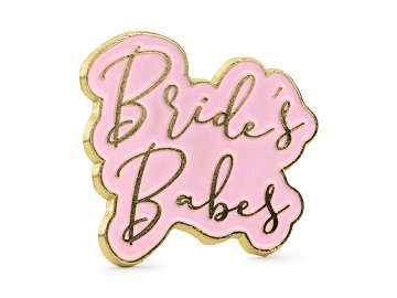 Enamel pin Bride's Babes, 3.5x3cm