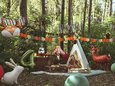 Foil balloon Deer, 80x105cm, mix
