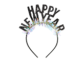 Headband Happy New Year, 15,5 x 20,5 cm, black