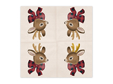 Deer Napkins, 33x33 cm, mix (1 pkt / 12 pc.)