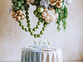 Eco Balloons 26 cm pastel, olive green (1 pkt / 100 pc.)