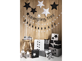 Decoration Stars, white (1 pkt / 6 pc.)