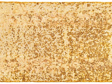 Sequin table runner, gold, 0.3 x 5 m