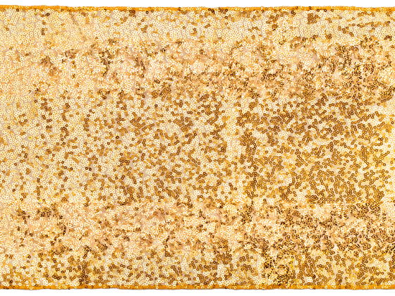 Sequin table runner, gold, 0.3 x 5 m