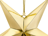 Paper star, 45cm, gold