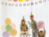 Party hats Yummy, mix, 16cm (1 pkt / 6 pc.)