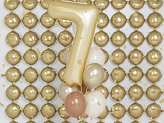 Foil Balloon Number '7', 86 cm, gold