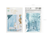 Party curtain, blue, 100x200cm