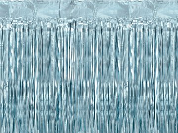 Party curtain, blue, 100x200cm