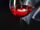 Floating candle Eye, 4cm (1 pkt / 25 pc.)