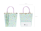 Gift bags Stars, mix, 22x23x8cm