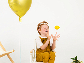 Foil balloon Lemon,50x75 cm, mix