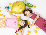 Foil balloon Lemon,50x75 cm, mix