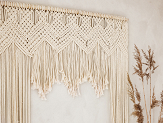 Macrame, off-white, 104x182cm