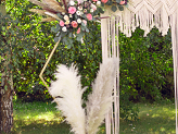 Macrame, off-white, 104x182cm