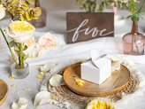 Boxes, white, 6 x 5 x 6 cm (1 pkt / 10 pc.)