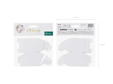 Boxes, white, 6 x 5 x 6 cm (1 pkt / 10 pc.)