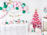 Cupcake toppers - Stars, gold, 11.5cm (1 pkt / 6 pc.)