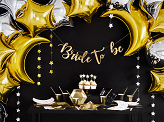 Cupcake toppers - Stars, gold, 11.5cm (1 pkt / 6 pc.)