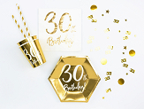 Metallic confetti, number 30, 15g