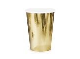 Cups, gold, 220ml (1 pkt / 6 pc.)