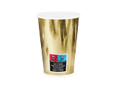 Cups, gold, 220ml (1 pkt / 6 pc.)