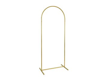 Backdrop stand, maxi arch, gold, 80x200 cm