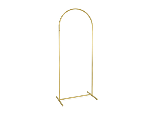 Backdrop stand, maxi arch, gold, 80x200 cm
