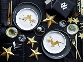 Decoration Stars, gold (1 pkt / 6 pc.)