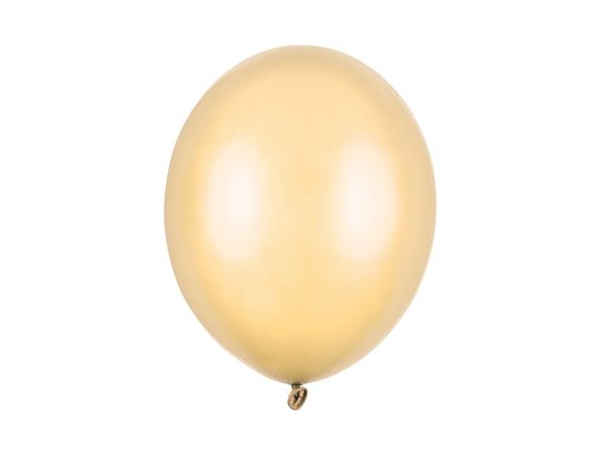 Strong Balloons 30cm, Metallic Bright Orange (1 pkt / 10 pc.)