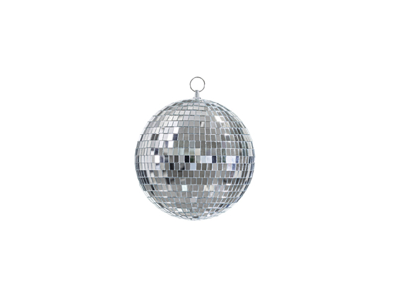 Disco mirror ball, silver, 20 cm