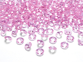 Diamond confetti, light pink, 12mm (1 pkt / 100 pc.)