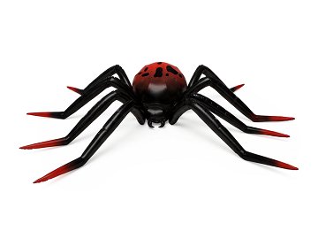 Foil Standing Balloon Spider XXL, 275x152 cm, black and red