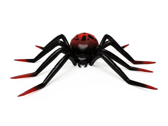 Foil Standing Balloon Spider XXL, 275x152 cm, black and red
