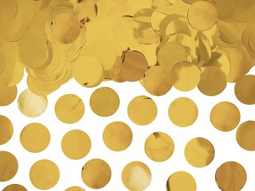 Confetti Circles, gold, 15g